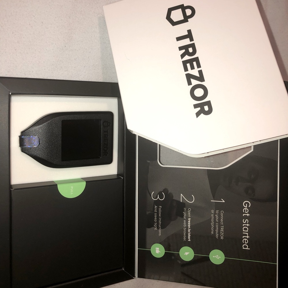 Trezor Model T hardware wallet